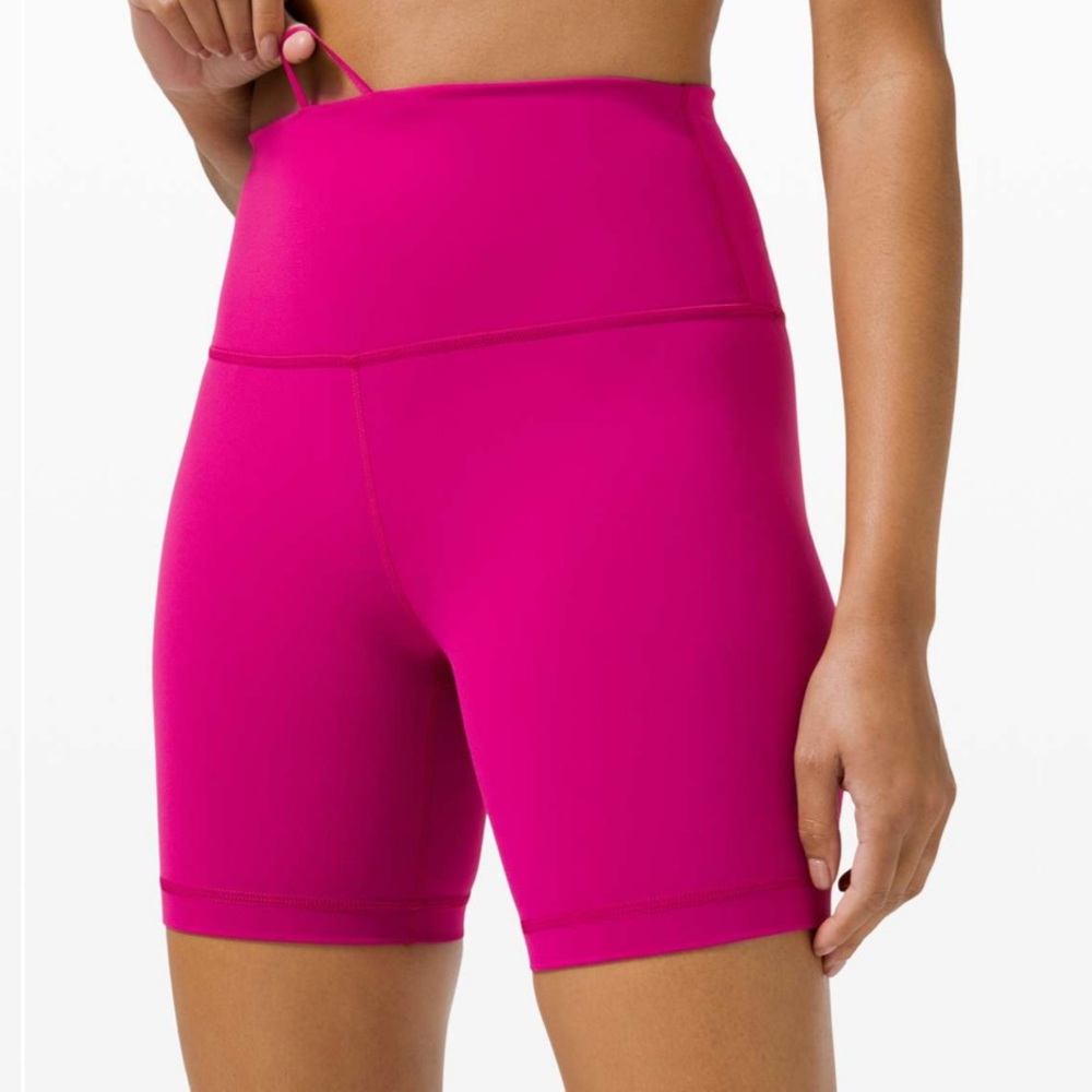 Wunder Train High-Rise Short 6" Ripened Raspberry Size 4